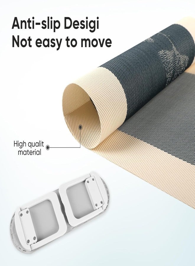 FBLXE Nail Arm Rest,Manicure Hand Rest,Nail Cushion Hand Rest Foldable PU Leather Nail Hand Rest,PVC Table Mat for Acrylic Nails,Nail Pillow Hand Rest,Nail Stand,Arm Rest For Nails Tech(Gray) - Image 3