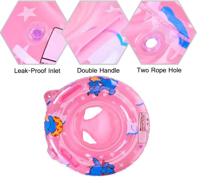 Sealive Baby Swimming Float, Toddler Floaties with Infant Seat Boat & Double Handle, Childrens' First Swim Ring, Bathtub Toys Pool Accessories for Kids Toddlers - Image 3