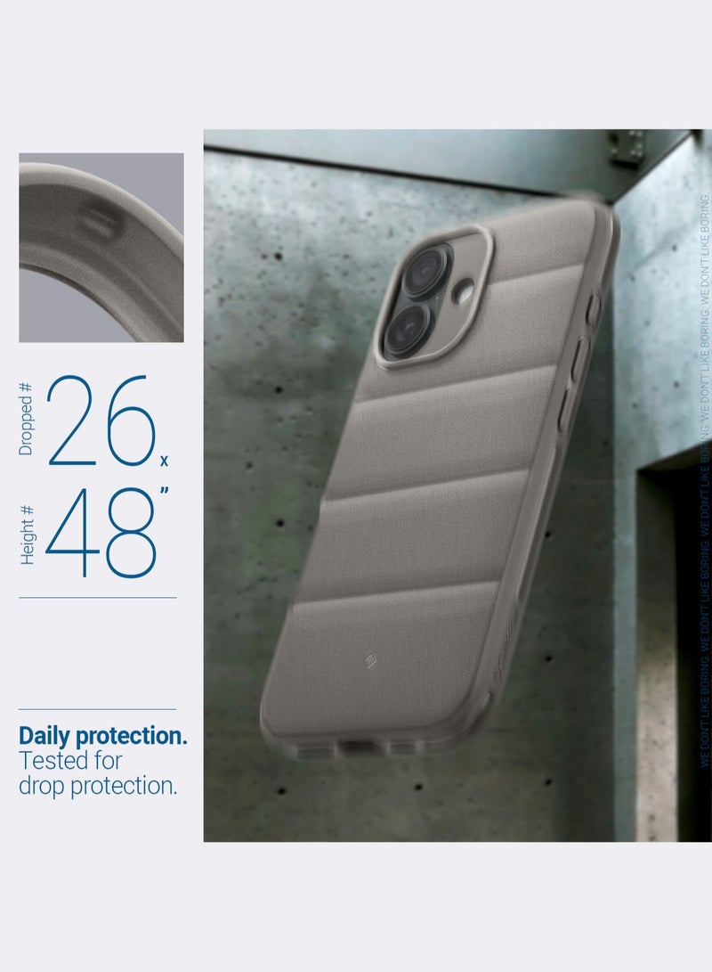 Caseology غطاء حماية آثليكس ماغ لجهاز آيفون 16 مع تقنية ماغ سيف - رمادي نشط - Image 4