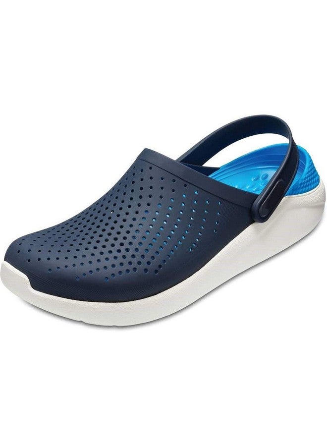Zerol Clogs for Men || Extra Soft Comfortable Clogs || Flip Flop || Slippers || Clog clog02 NblueRblue8 UK/India (42 EU) - Image 1