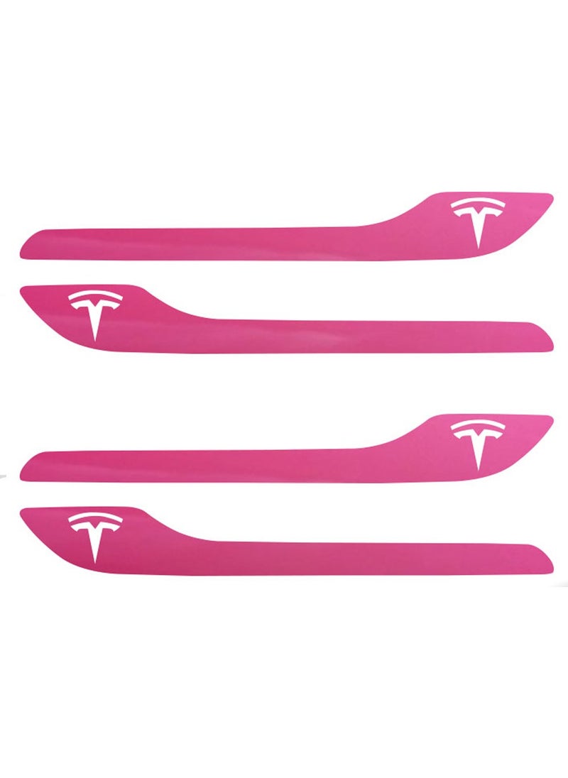 IPG - Tesla Model 3 - Specially Cut Tesla Logo Door Handle Sticker Set for Model Y (Set of 4) - Image 1