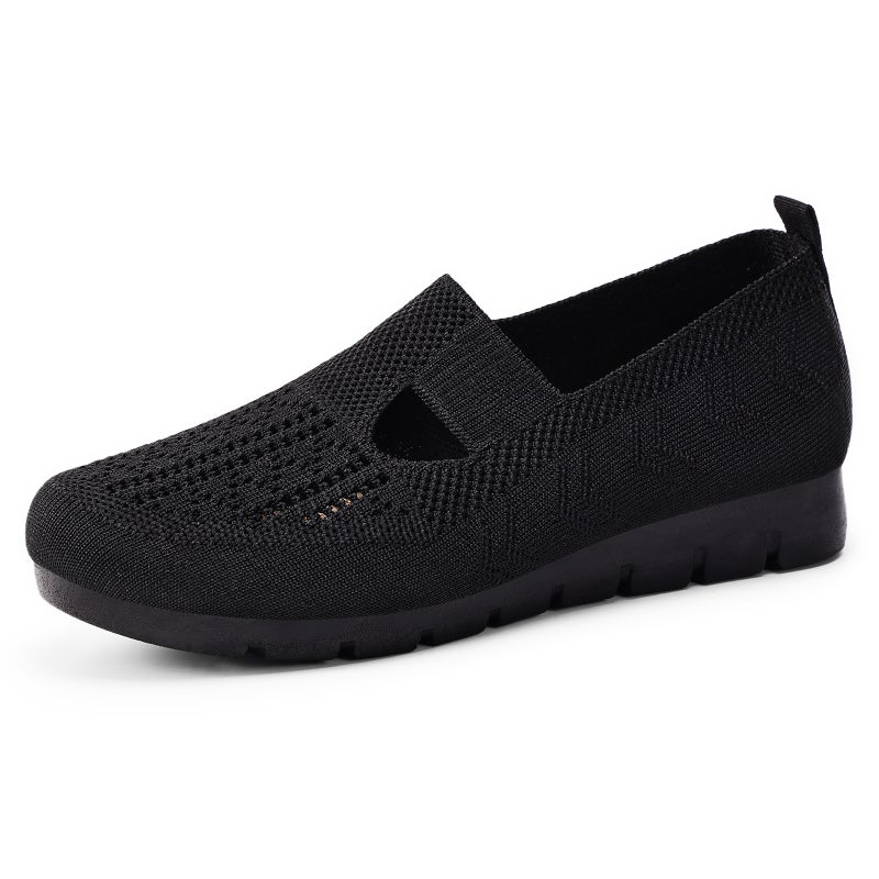 Women's Breathable Hollow Out Clogs – Comfortable Slip-On Casual Shoes - Image 1