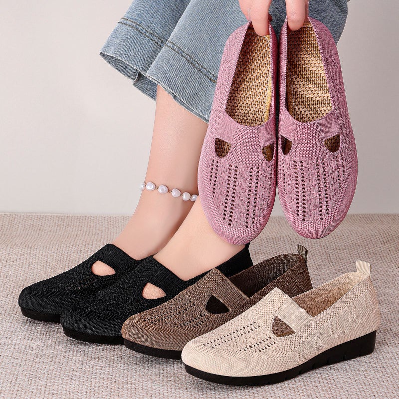 Women's Breathable Hollow Out Clogs – Comfortable Slip-On Casual Shoes - Image 5