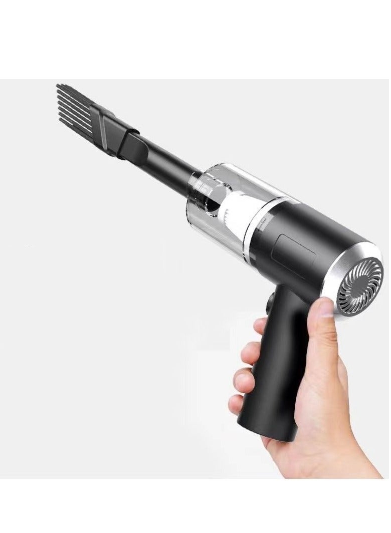 متعددة الوظائف سيارة لاسلكية المنزل مكنسة كهربائية عالمية محمولة باليد مكنسة كهربائية منزلية داخلية سيارة مزدوجة الغرض مكنسة كهربائية - Image 4