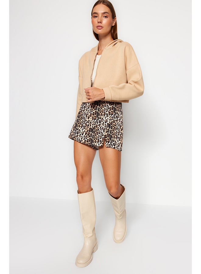 trendyol Sweatshirt - Beige - Relaxed fit  - Image 2