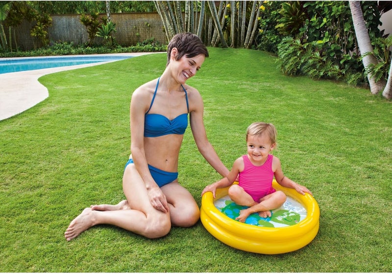 Intex My First Pool - Inflatable Kiddie Pool for Kids, Multi-Colour 61x15cm - Image 5