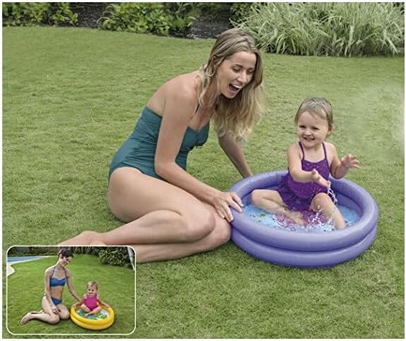 Intex My First Pool - Inflatable Kiddie Pool for Kids, Multi-Colour 61x15cm - Image 4