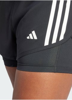 Adidas 2In1 3 Stripes Own The Run Shorts  - Image 3