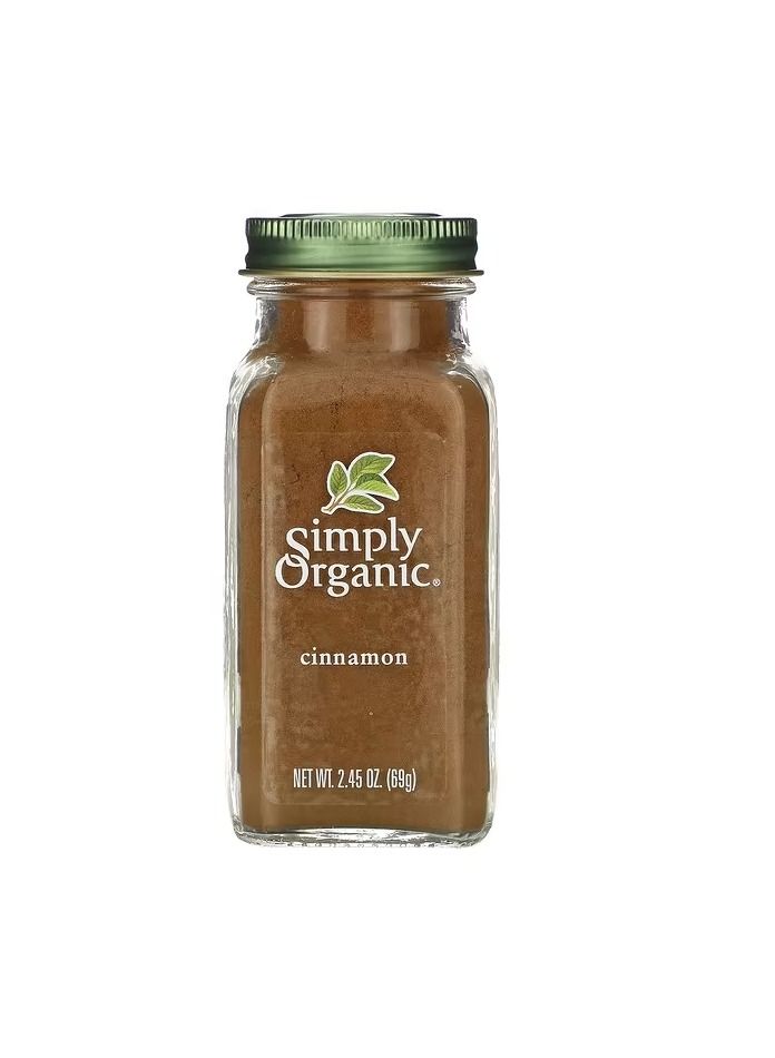 Simply Organic Cinnamon 2.45 oz 69 g