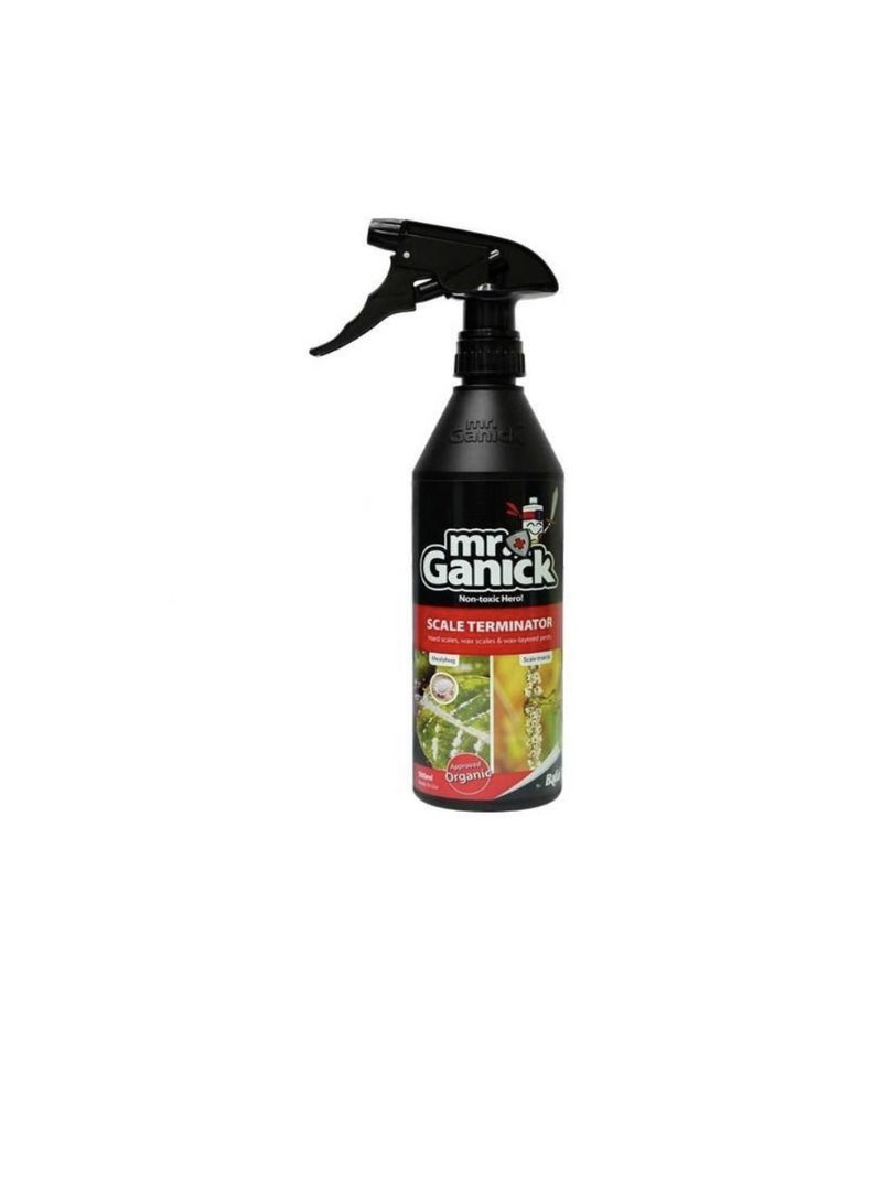 mr.Ganick Organic Mealybug and Scale Terminator Spray 500ml - Image 1