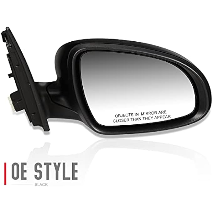 rayihni OemMrKi1321196 Powered Adjustment Right Passenger Side Door View Mirror Compatible With Kia Sportage 20172022NonHeated - Image 2