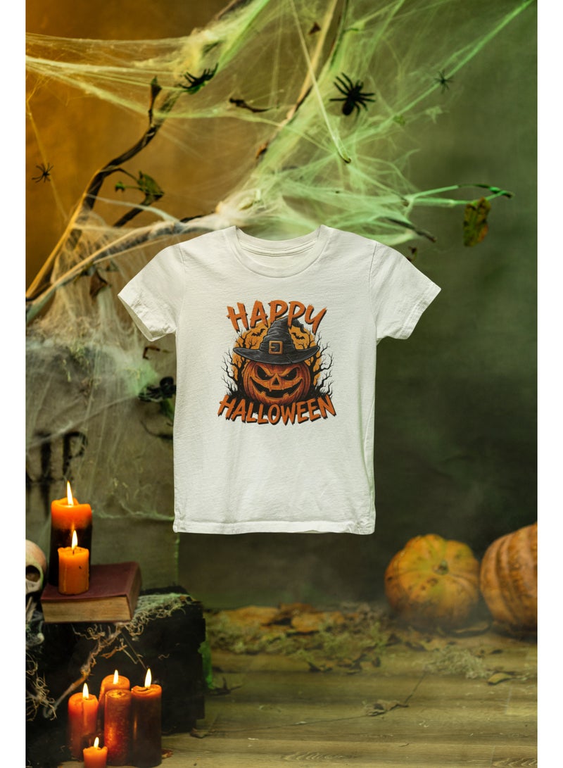 ZOOM Kids Halloween T-Shirt with Cute Ghost