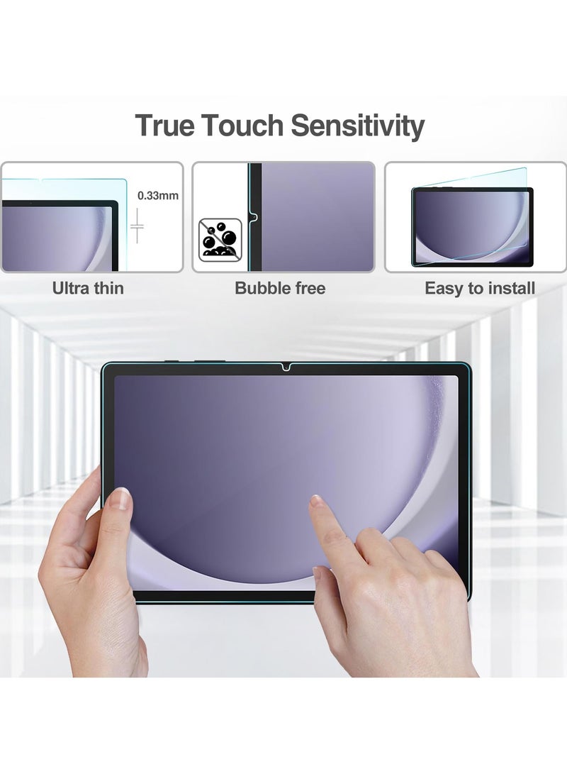 1 حزمة واقي الشاشة لـ Galaxy Tab A11 Plus 2025 / Tab A9 Plus 11 بوصة 2023 ، HD Glass Tempered 9H Film Guard لـ Tab A11 + / A9 + 5G 11 فيلم زجاجي - Image 5