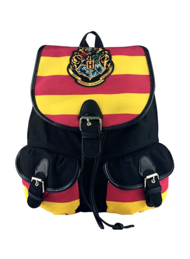 NIBEMINENT Harry Potter Gryffindor Flag Designed Kids Backpack 38cm Black/Red/Yellow 