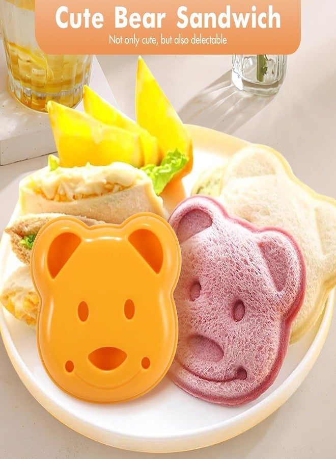 THECLOUDMALL Fruit Vegetable Cutter Shapes Set|| Stainless Steel Vegetable Fruit Cuter|| Kid Baking Cooking Food Decoration|| Cookie for Kitchen Different Shapes Pastry Mold|| (32pc Sandwich Cutter) - Image 2