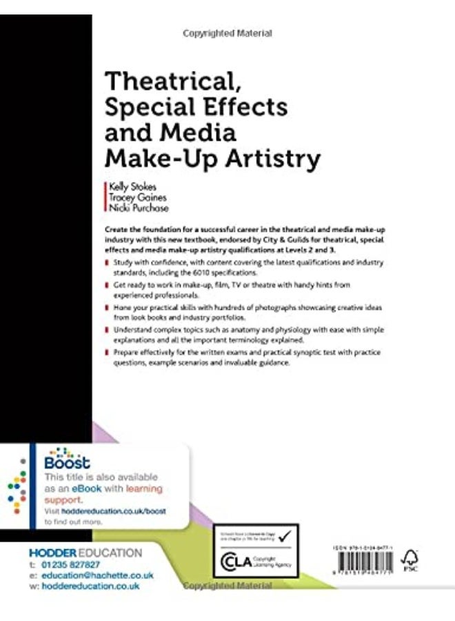 The City & Guilds Textbook: Theatrical, Special Effects and Media Make-Up Artistry  - Image 2