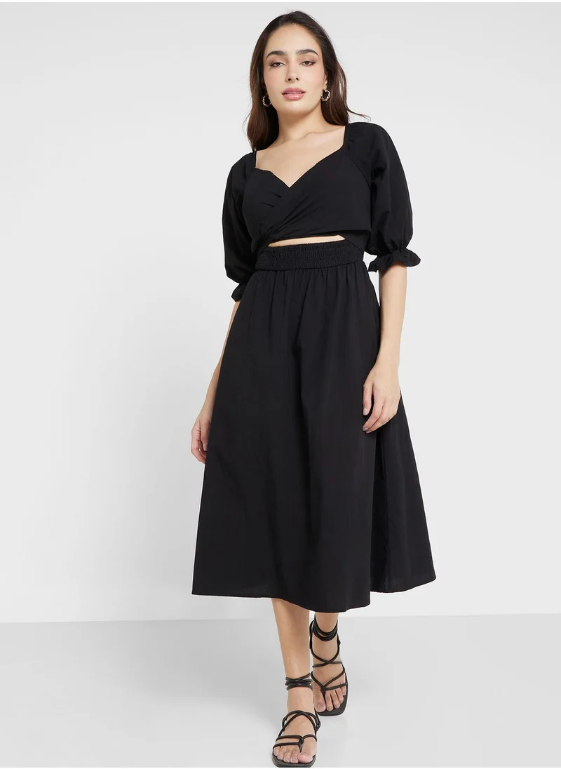 ELLA Reversible Dress With Cutout Detail