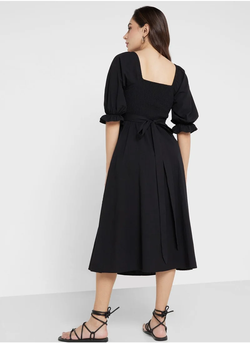 ELLA Reversible Dress With Cutout Detail