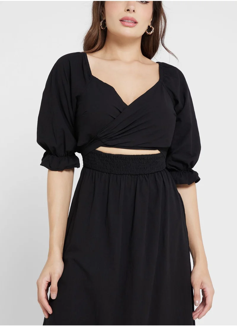 ELLA Reversible Dress With Cutout Detail