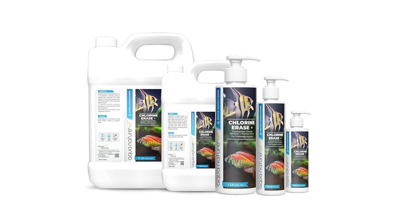 aqua nature AquaNature® Chlorine Erase + Water Conditioner Concentrated Chlorine Remover +Vitamin B&C for Freshwater Aquarium (250ml) - Image 4