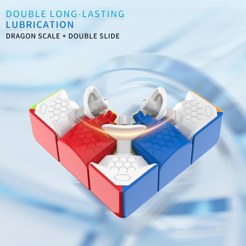 Cuberspeed Yuxin Huanglong 3x3 V2 M Speed Cube 3x3x3 Magic Cube Puzzle UV Version