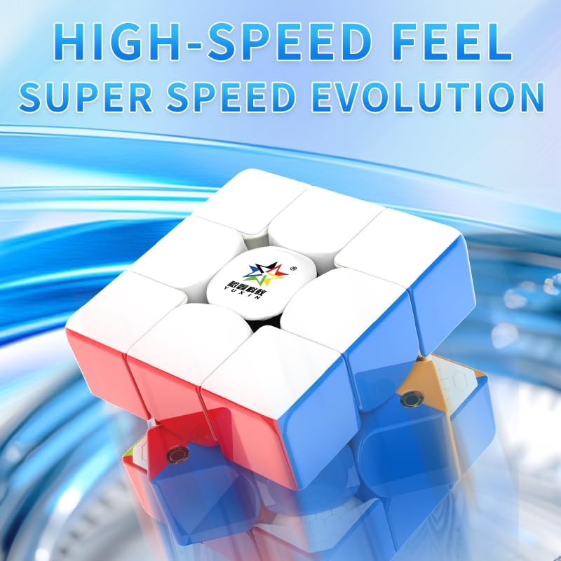 Cuberspeed Yuxin Huanglong 3x3 V2 M Speed Cube 3x3x3 Magic Cube Puzzle UV Version