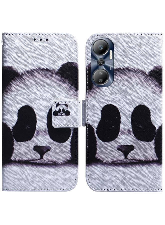 اس-توب جراب هاتف Infinix Hot 20 المصنوع من الجلد بتصميم رسومات ملونة - Image 1