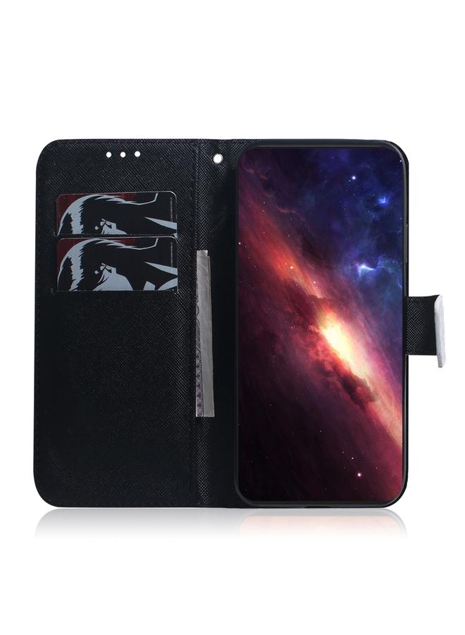 اس-توب جراب هاتف Infinix Hot 20 المصنوع من الجلد بتصميم رسومات ملونة - Image 4