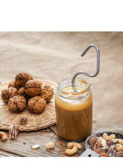 OASIS-TH Peanut Butter Stirrer, Mixer Gadgets Mixing Tool with Scraper, Almond Butter Mixing Tool, Butter and Jam Stirrer  - Image 3