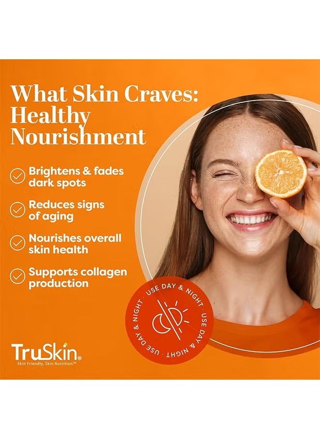 TruSkin Vitamin C Facial Serum，Delicate Hydrating and Brightening Serum 30ml - Image 5