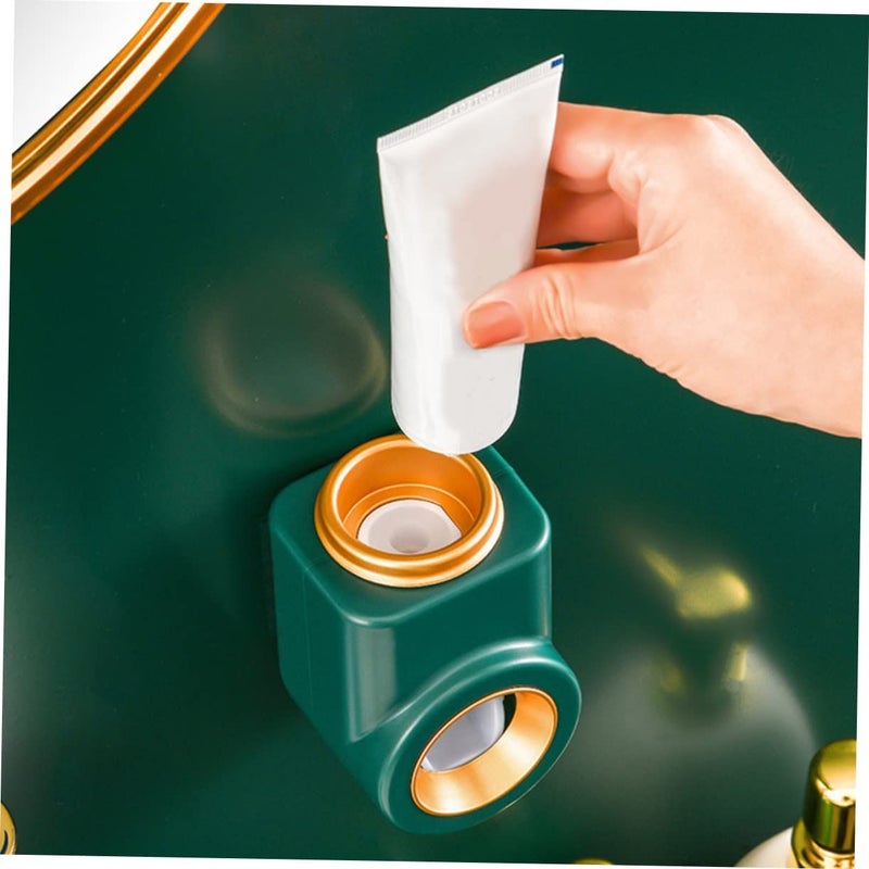 Automatic Toothpaste Dispenser Wall Mounted Easy Install No Drilling Required White - Image 5