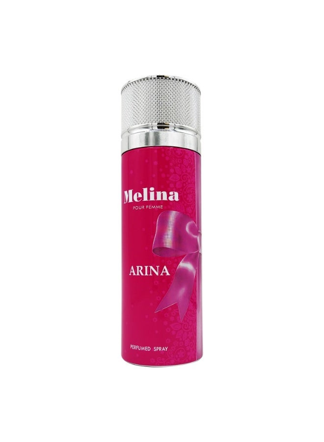 Melina Arina Perfume Body Spray For Women 200ml - Image 1