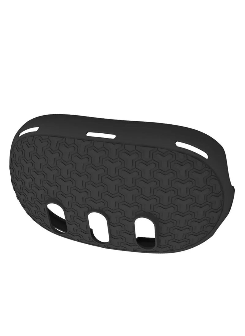 Generic Silicone Protective Cover Shell Case For Meta Quest 3 VR Headset Head Face Cover Eye Pad Handle Grip Button Cap VR Accessories (Black)  - Image 3