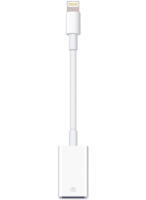 Lightning Female USB OTG Cable Adapter for iPhone, iPad Models, Camera, Card Reader, USB Flash Drive, MIDI Keyboard
