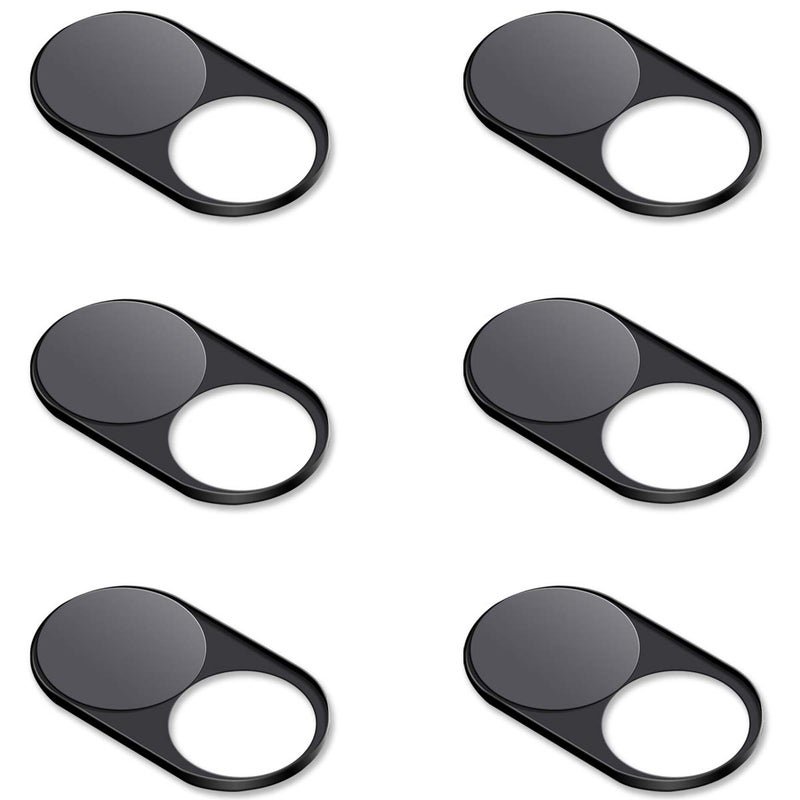 CloudValley Upgrade Magnetic Webcam Cover 6Pack 0023 inch Metal Camera Cover Slide for Mac iPad MacBook Pro MacBook Air Laptops PCComputer Tablets Web Blocker Protect Your Privacy - Image 2