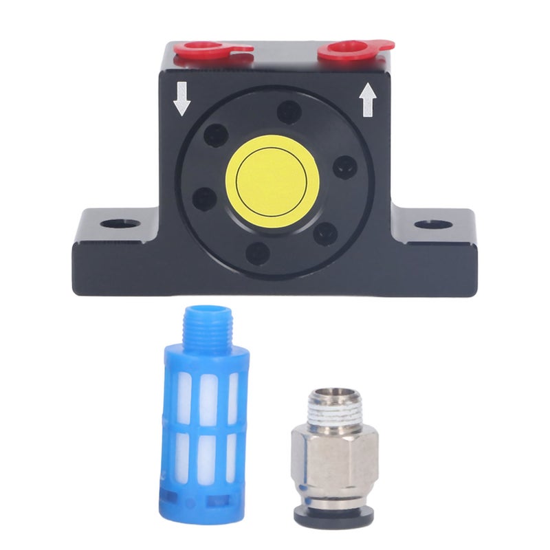 Pneumatic Turbine Vibrator G1/8in Adjustable Air Turbine Oscillator for Industrial Use - Image 3