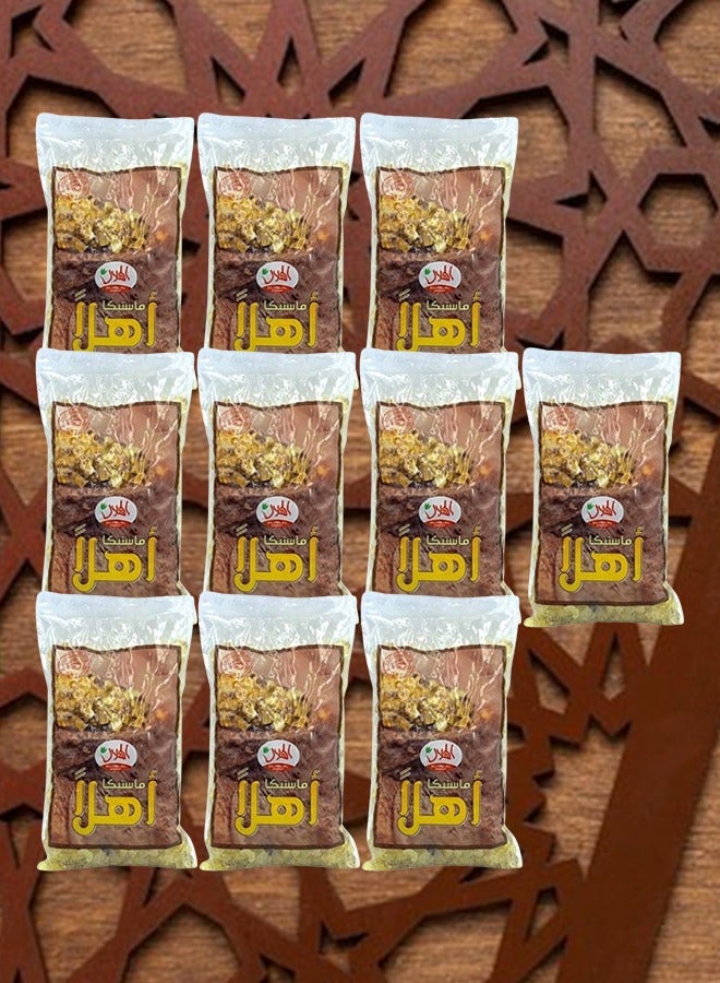 الهلال 10 قطع مستكة أهلا بخور 400 جرام - Image 1