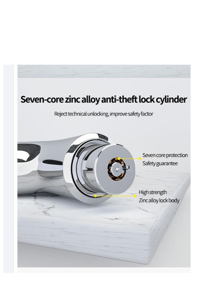 Y&D Mini Bike Lock Cable Portable Anti-Theft Bicycle Security Cycling Zinc Alloy Senior Waterproof Travel Luggage Locks Helmet  - Image 3
