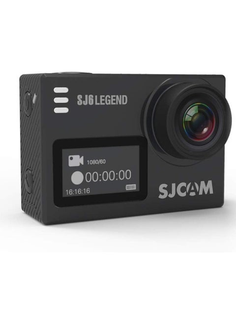 كاميرا SJCAM SJ6 Legend 4K WiFi Action مقاومة للماء وشاشة مزدوجة كاميرا رياضية تحت الماء 2.0 شاشة لمس / 0.9 شاشة LCD أمامية واسعة وتثبيت الدوران