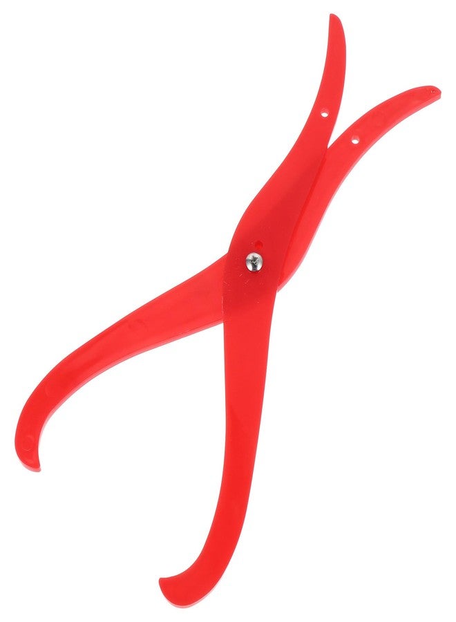 POPETPOP Clay Sculpture Measuring Tool- 6 Inch Red Clay Sculpture Plastic Tool Pottery Clay Tool Bent Leg Ceramic Carving Tool for Pottery Gauge Shaping and Carving - Image 1