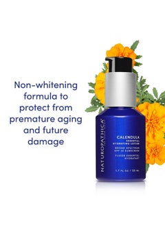 Naturopathica Calendula Essential Hydrating Lotion With Spf 30 Sunscreen Daily Facial Moisturizer For All Skin Types 1.7 Fl Oz (50 Ml)  - Image 4