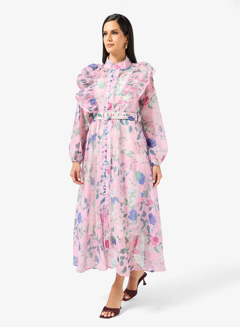 Khizana  Floral Print Dress for Women | Best Price UAE