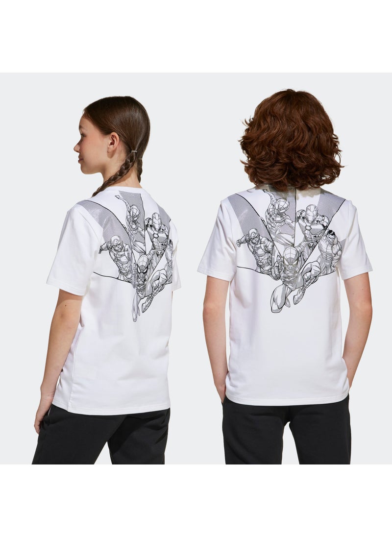 Adidas Youth Marvel Superheroes Graphic T-Shirt  - Image 2