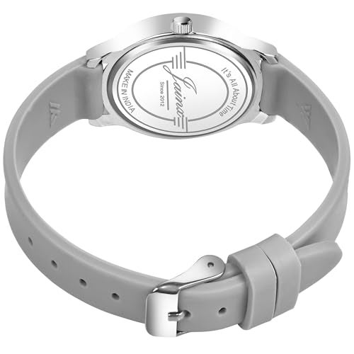 jainx Multicolor Silicone Band Men and Women Gift Set Analog Watch for Couple JC9406 - Image 5