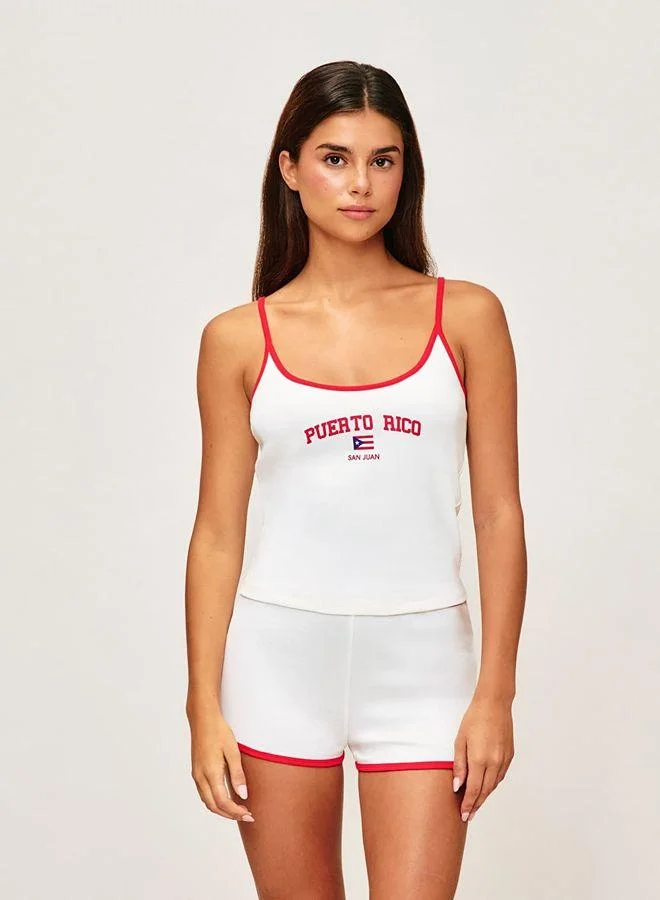 Undiz Printed jersey shorts 'Puerto Rico'