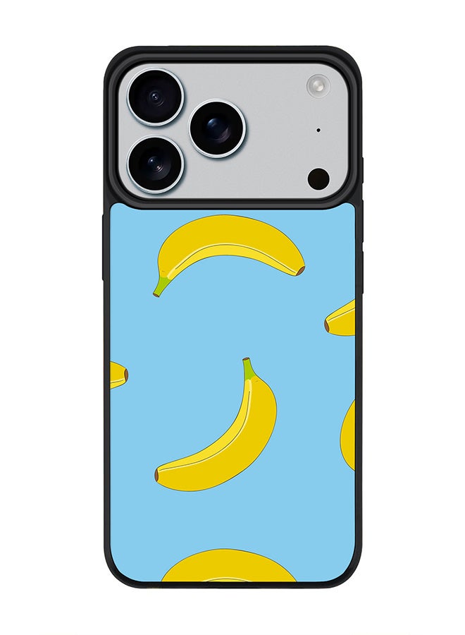 Stylizedd iPhone 17 Pro Case, [Compatible with MagSafe] Slim Magnetic cover Phone Case iPhone 17 Pro -Rolling Bananas - Image 1