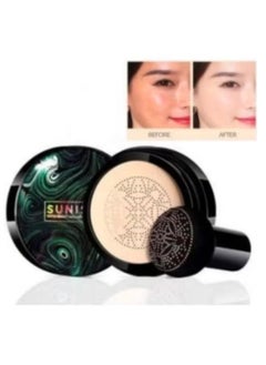SUNISA Air Cushion Bb Cream Isolation Bb Nude Concealer Waterproof Matte Liquid Foundation For All Skin Types Cc Cream Full Coverage Concealer Cream 20G 1 Count  - Image 2