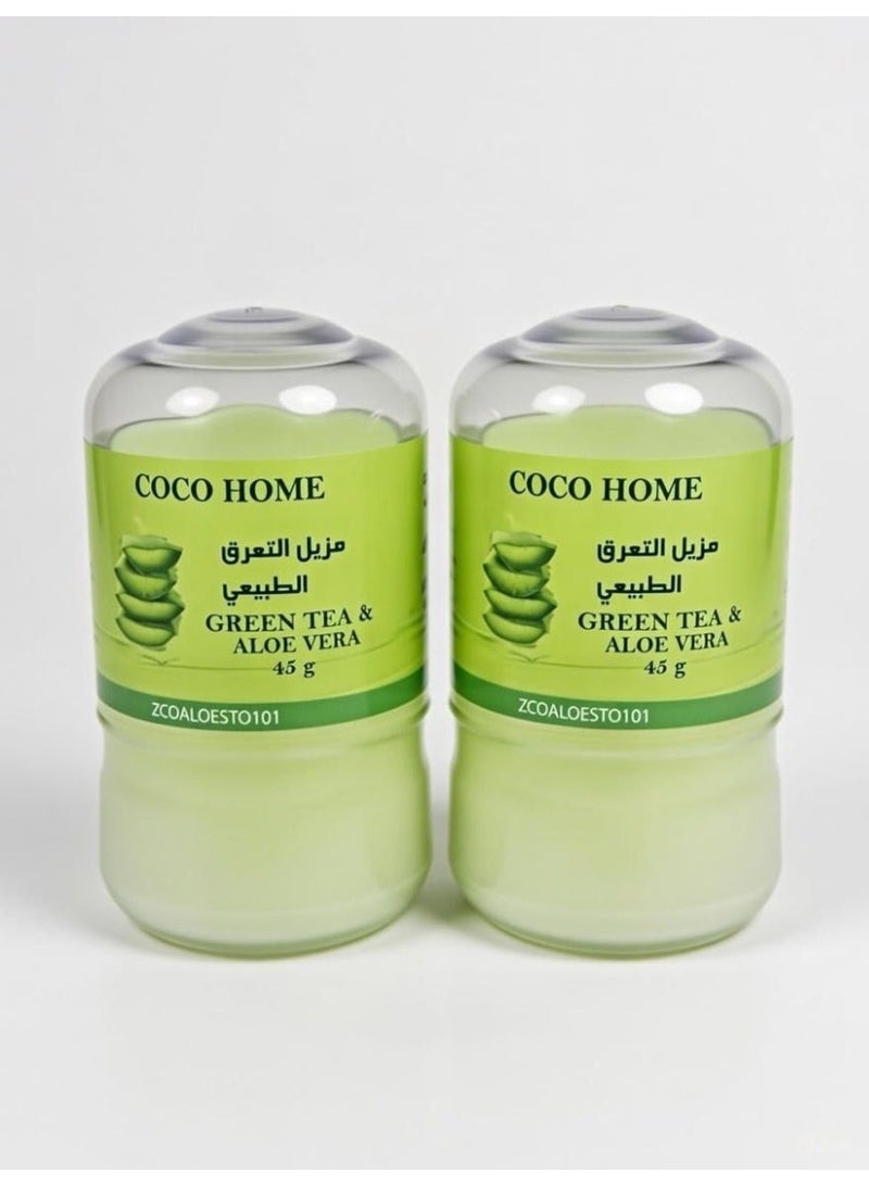 قطعتين من مزيل عرق طبيعي 45 جرام - Image 2