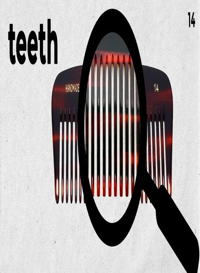 Speert #14 Handmade Wide Tooth Comb Tortoise Havana Acetate Thick Coarse Curly Detangling Parting Grooming Teasing Hair Styling Hairdresser Barber Hairdressing Wet Dry Pocket Travel Women Men Kids - Image 4