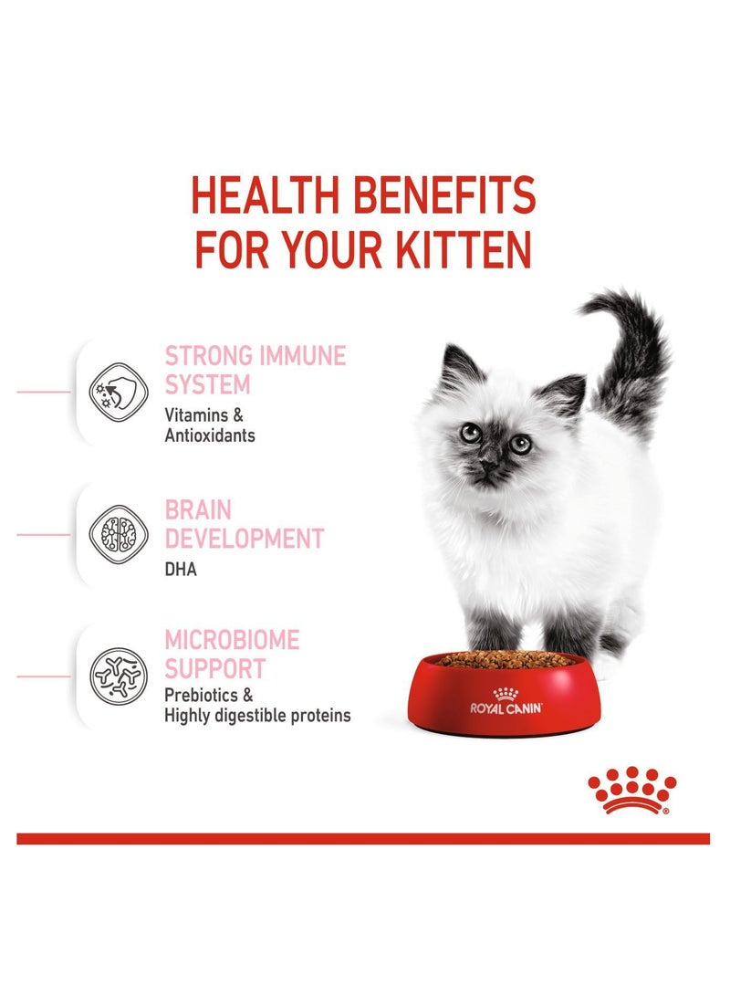 ROYAL CANIN طعام جاف للقطط الصغيرة من Feline Health Nutrition، المرحلة 3، 400 جرام - Image 2
